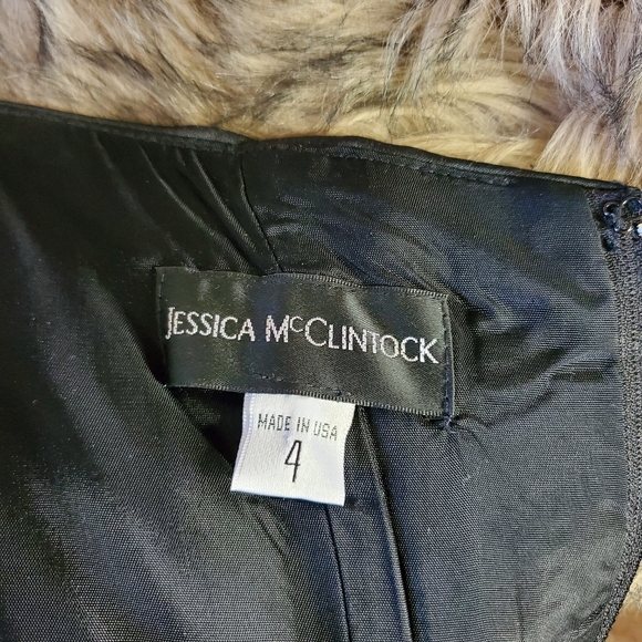 Jessica McClintock Goth Fairy French Maid Cocktail - Picture 4 of 4